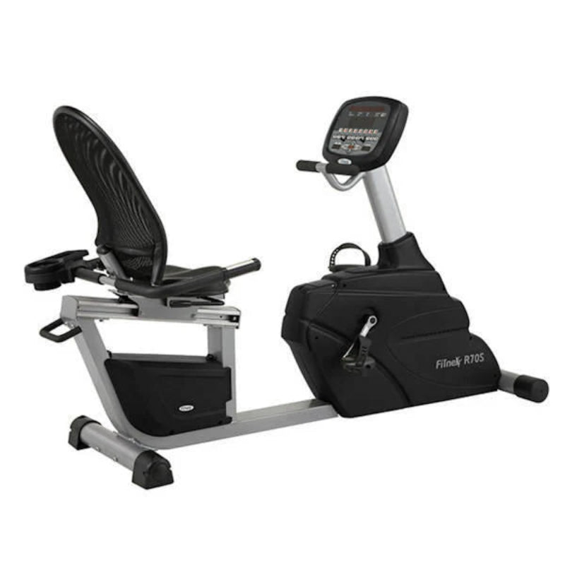 FMI Fitnex R70S Recumbent Bike | 16 Resistance Levels | Self-Powered | Step-Through Frame | 400 lb Capacity