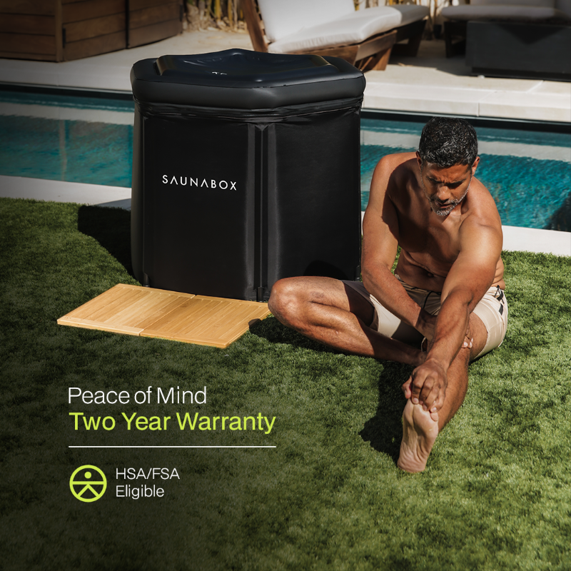 SAUNABOX PlungeBox PRO – Enhanced Insulated Cold Immersion Tub