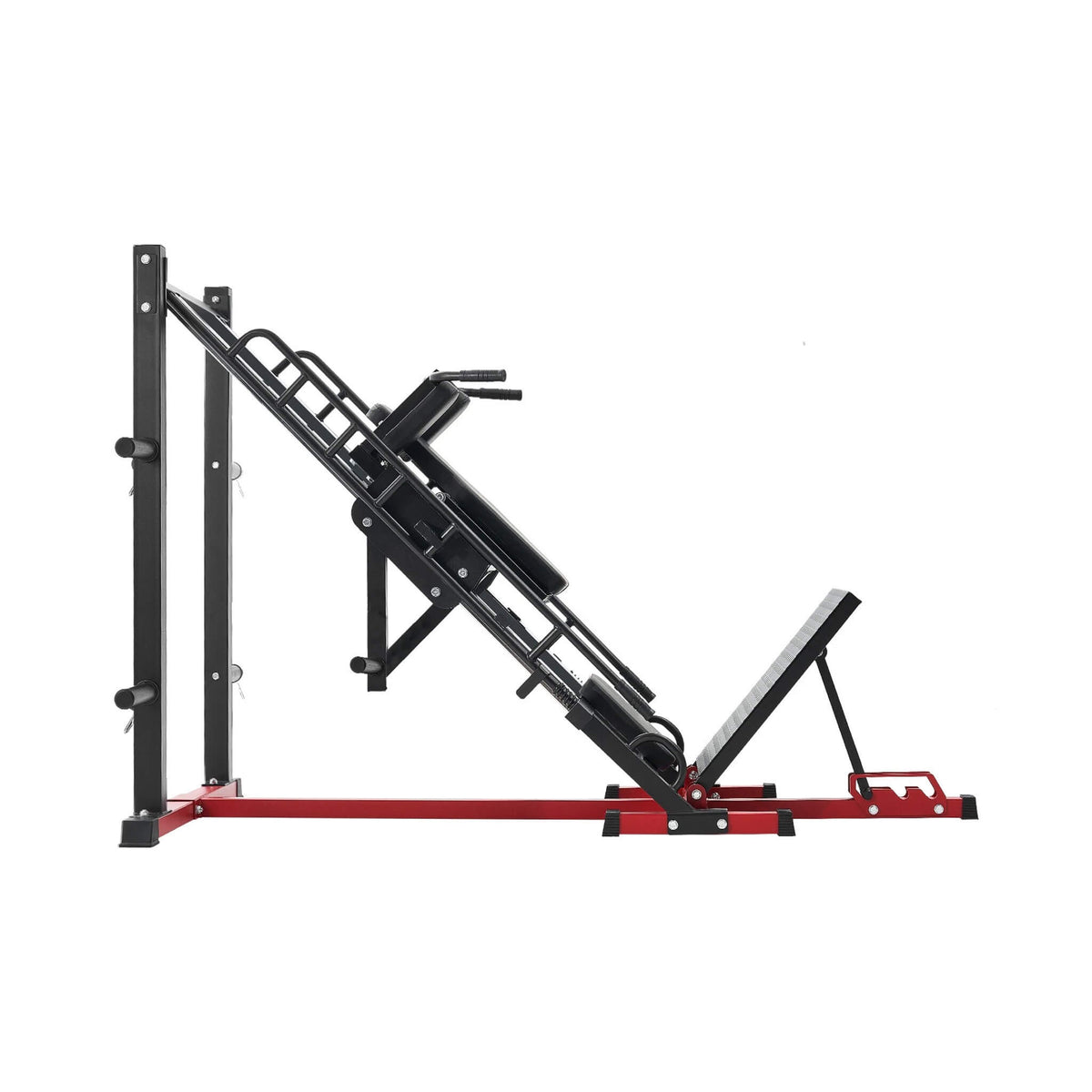2000LBS Adjustable Leg Press And Hack Squat Machine For Home Gym Workouts (SAK53148)