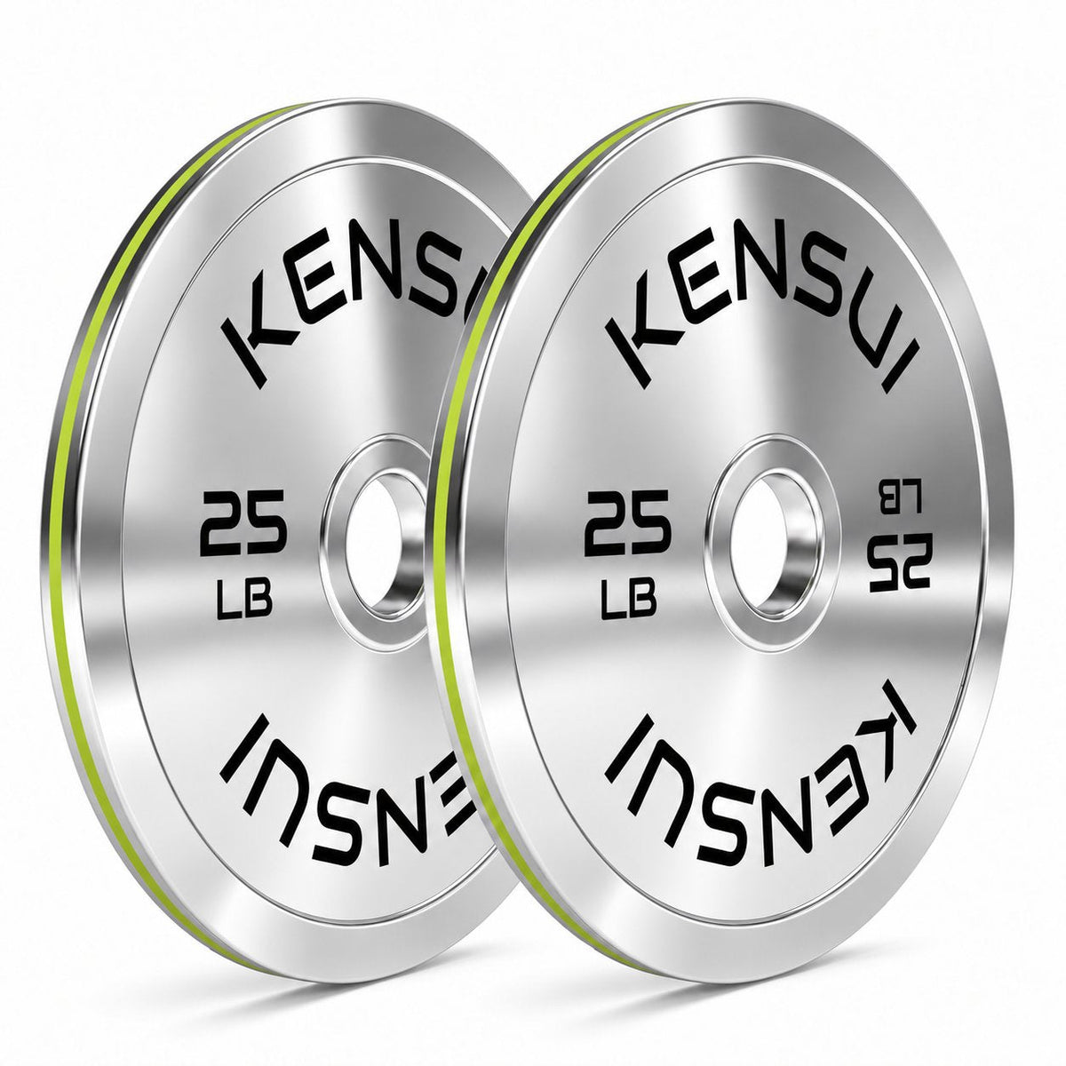 Calibrated Chrome Weight Plates (LBS)