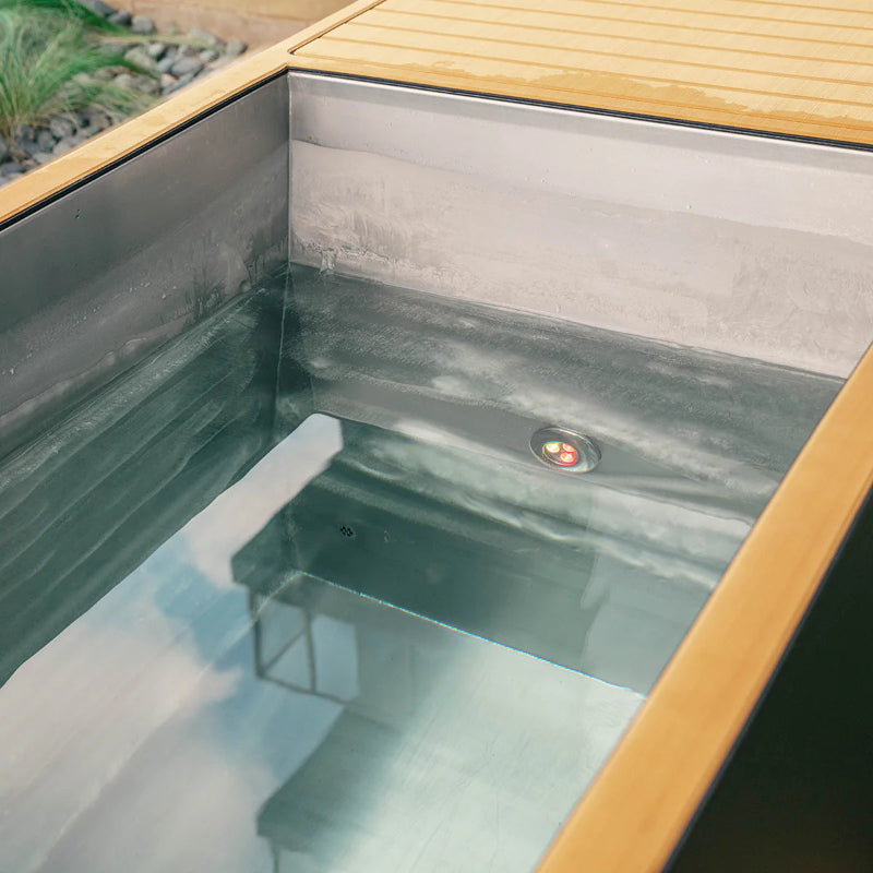 Revive 6-Person Traditional Sauna & Luxury Plunge – 23–194°F, 1HP Cooling, WiFi Control