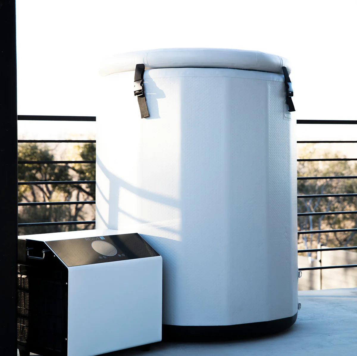 Revive Inflatable Barrel Plunge w/ .8 HP Chiller