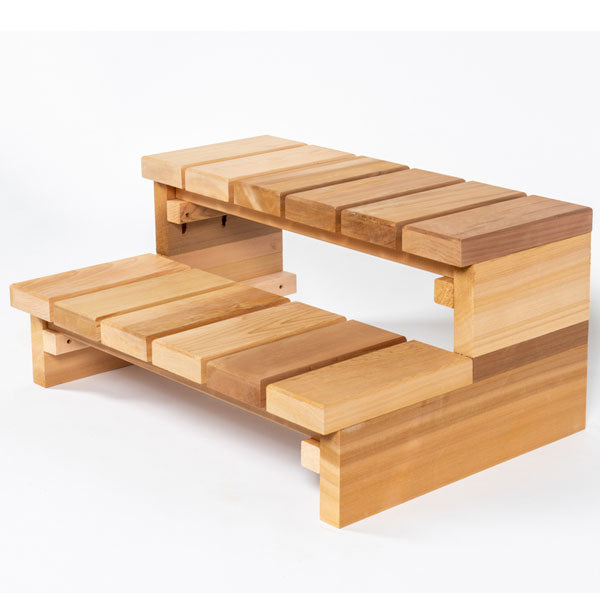 Leisurecraft 2 Tier Step with Straight Top Tread
