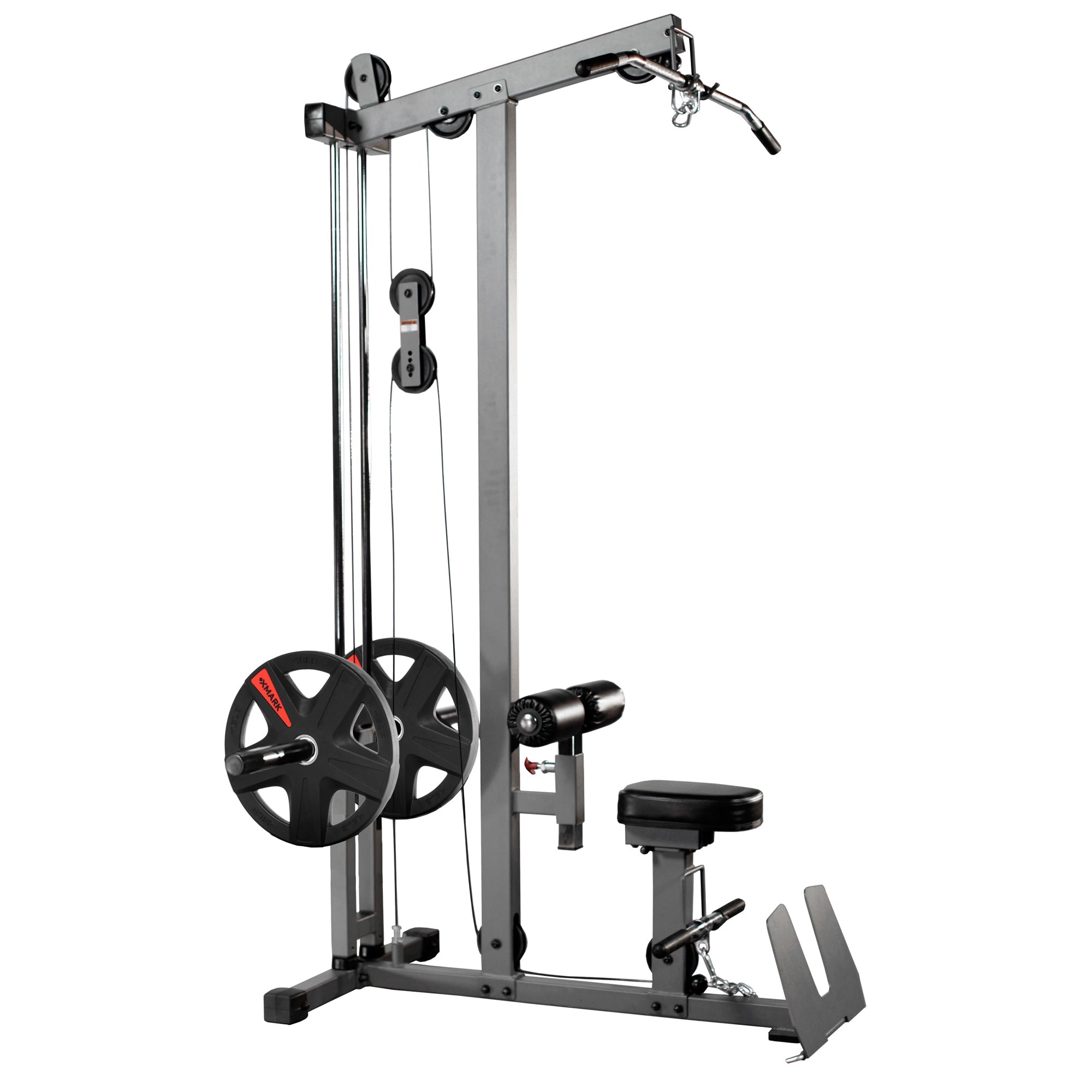 XMARK Lat Pull-Down Machine with Low-Row