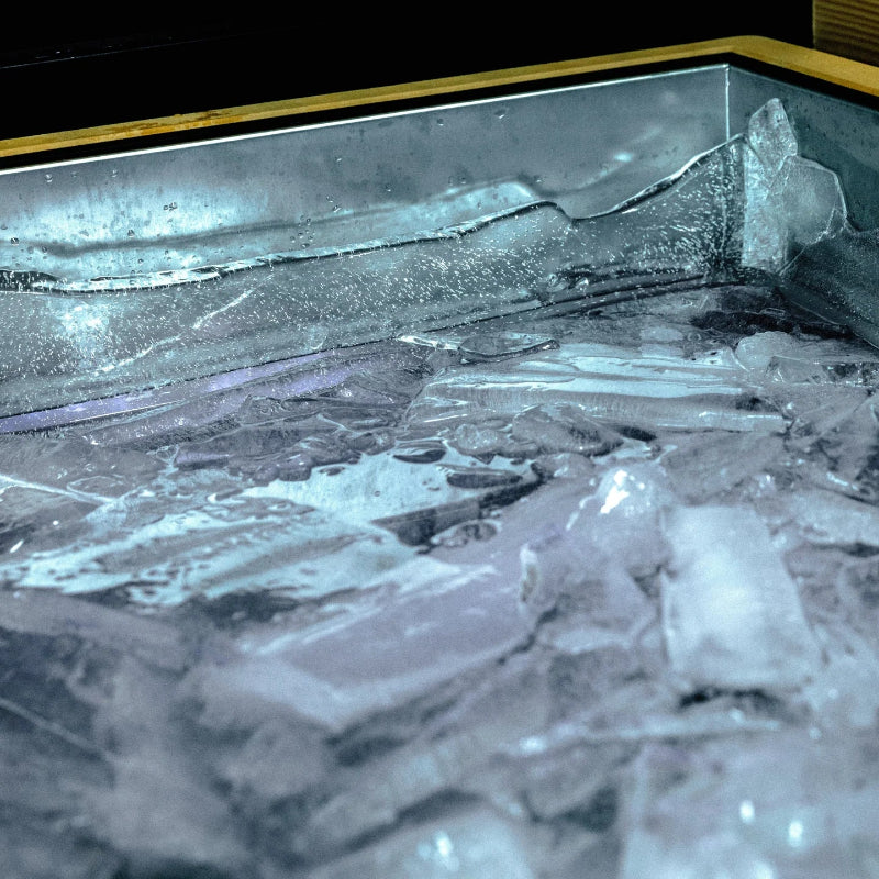 Revive Luxury Plunge | Stainless steel cold plunge with ice-making to 23°F