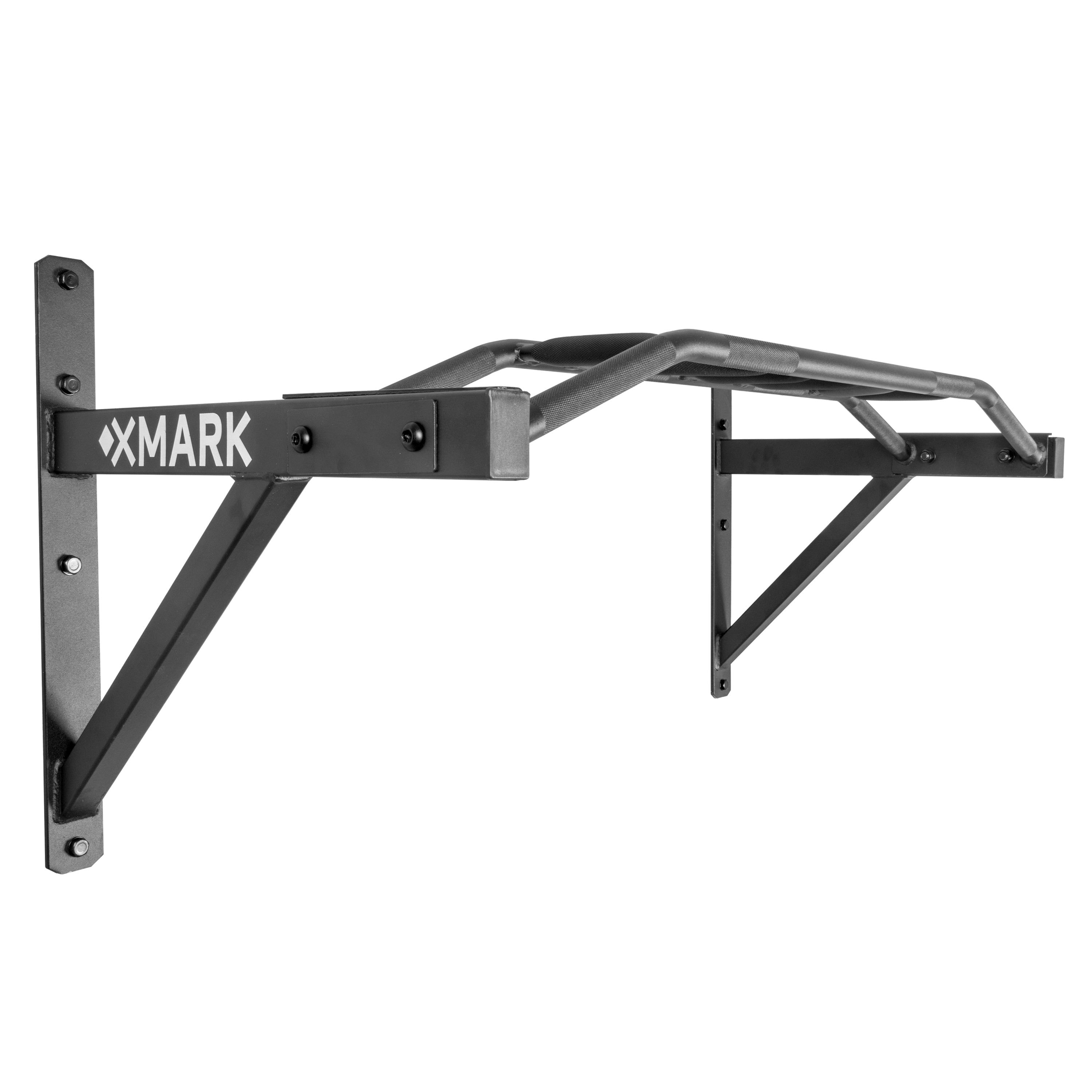 XMARK Commercial Wall Mounted Multi Grip Pull Up Bar Ranked #1 Men’s Health