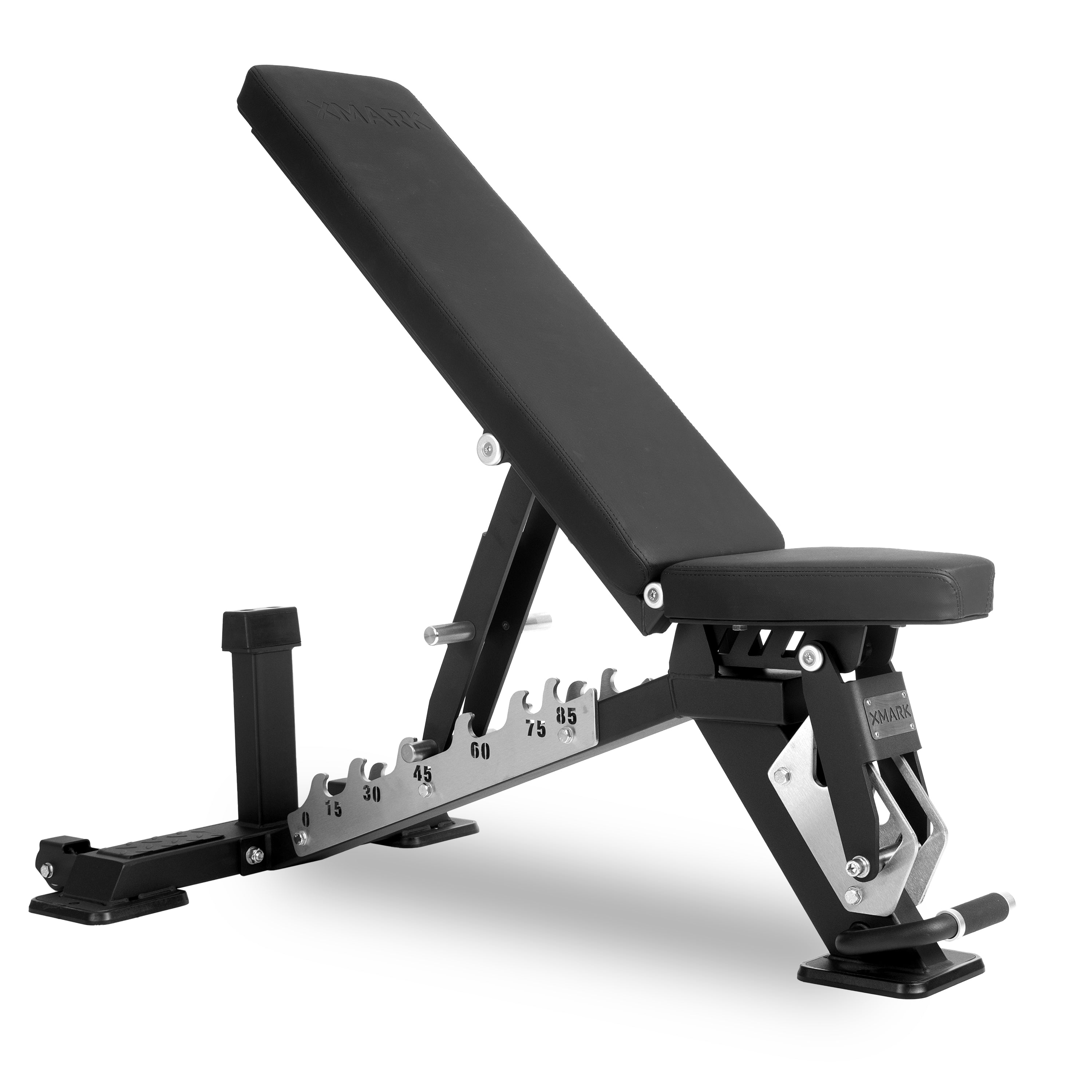 Xmark Black Diamond Commercial Adjustable Weight Bench (Pre-assembled)