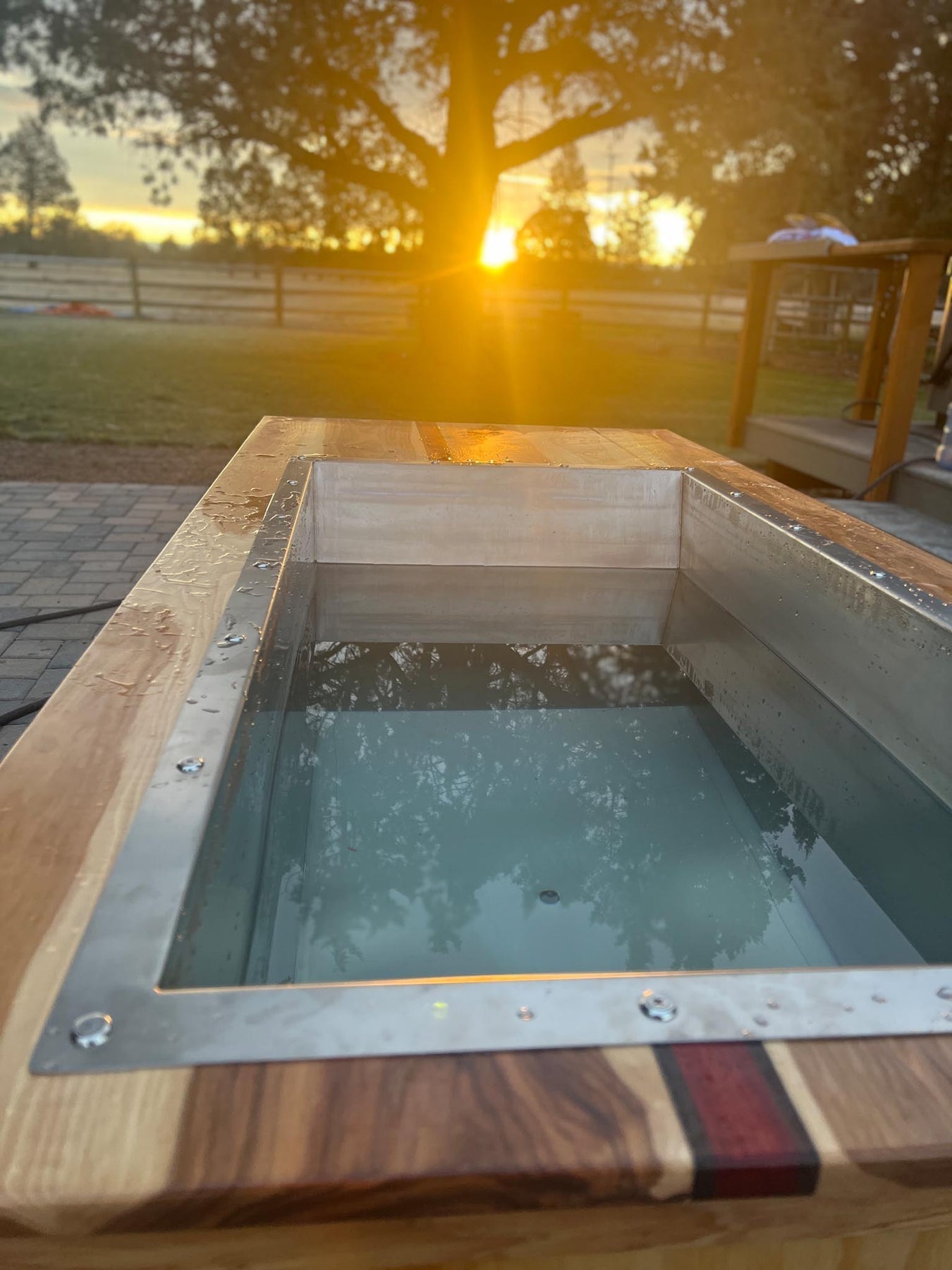 BlueCube Mini-Me Custom Cold Plunge