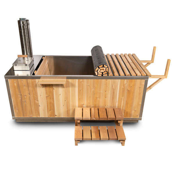 Leisurecraft Starlight Wood Burning Hot Tub – Canadian Timber Collection