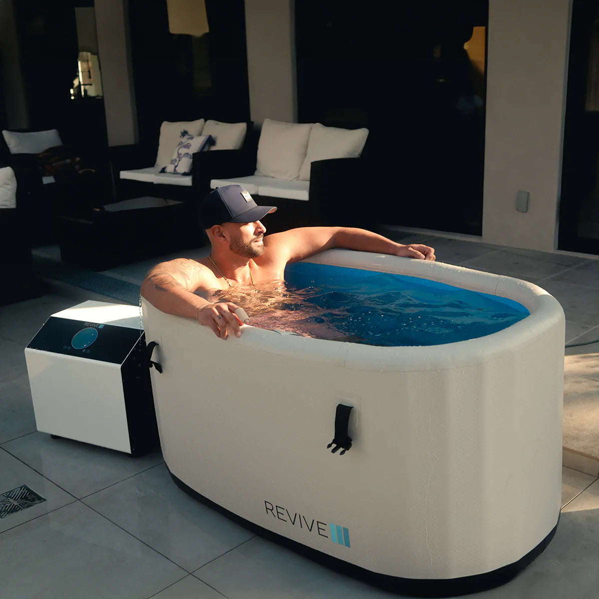 Revive Inflatable Plunge w/ 1 HP Chiller