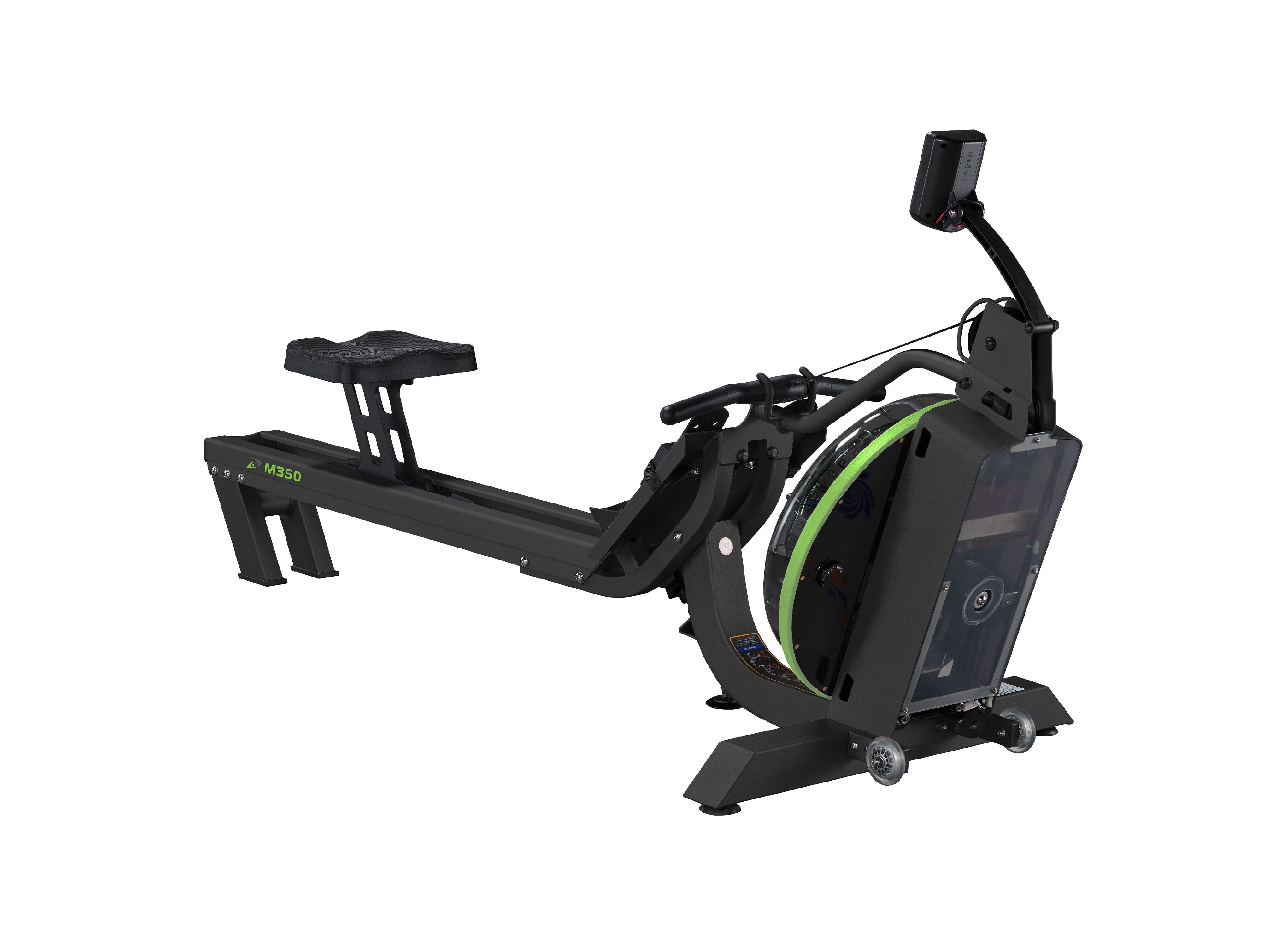 Dynamic Fluid Fitness M350 Fluid Rower – Commercial-Grade Adjustable Fluid Resistance