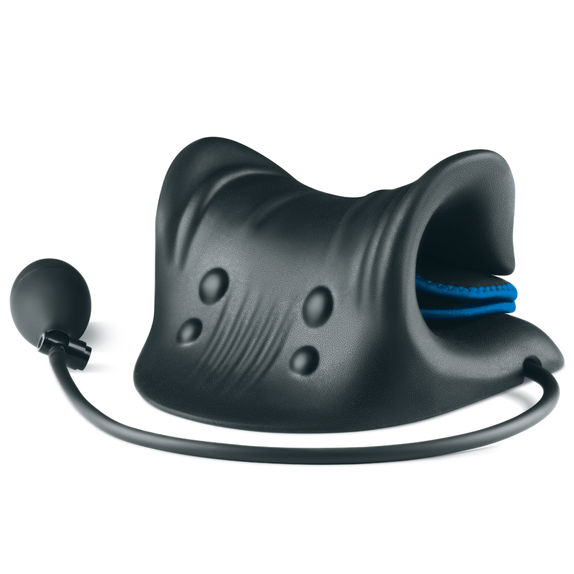 NECKUP Cervical Neck Stretcher - Adjustable Traction Device with Air Pump & 8 Massage Points for Neck Pain Relief