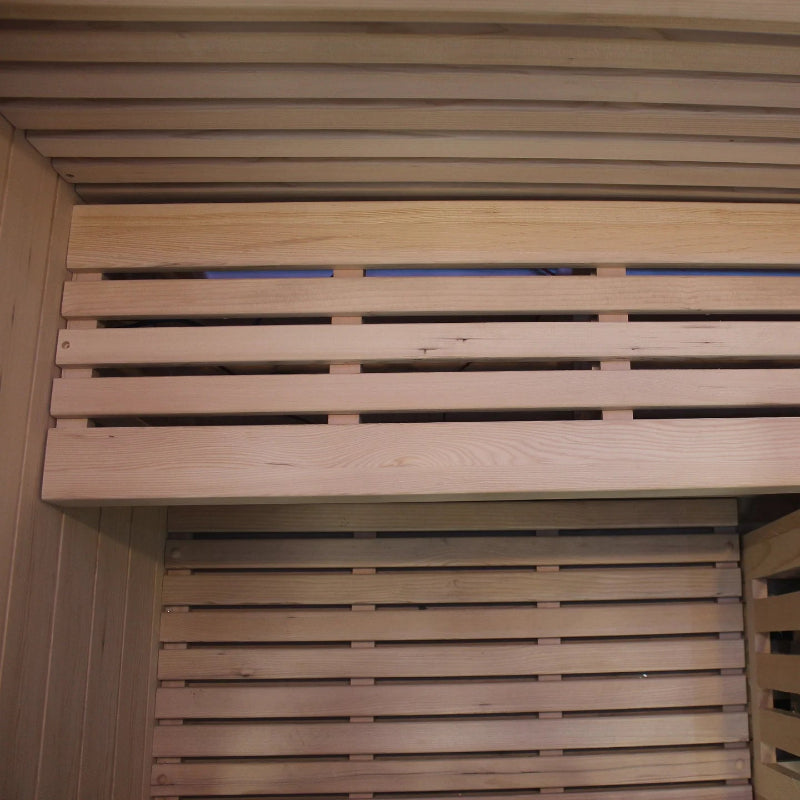 Revive 3-Person Traditional Sauna – Thermo-Treated Hemlock Wood, 3.5 kW Harvia Heater, Outdoor Ready