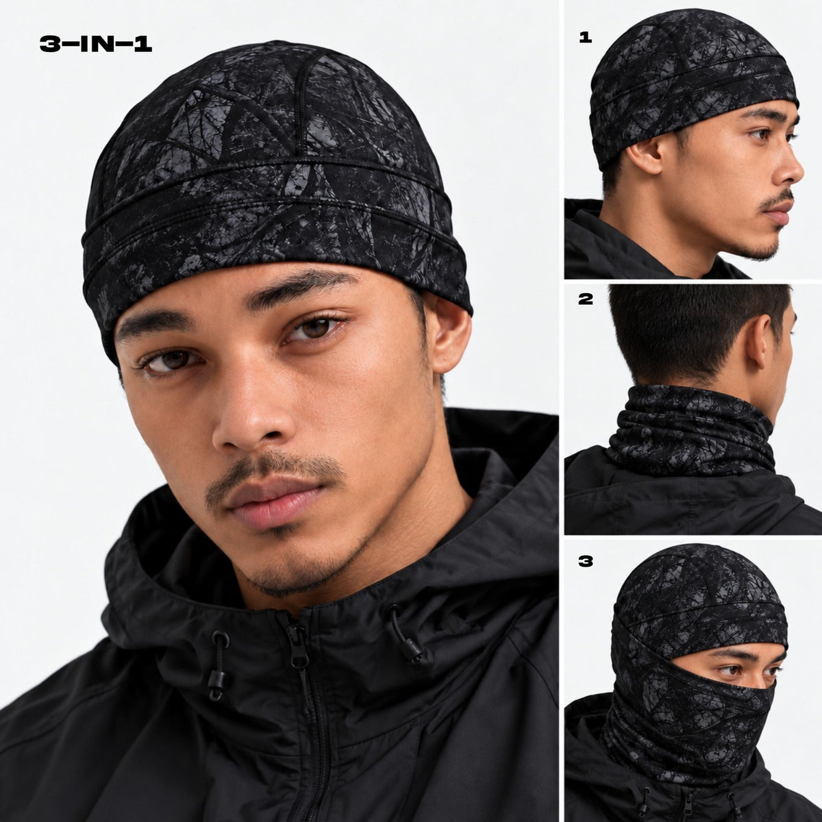 STEALTH Thermal Hood – Camo Balaclava