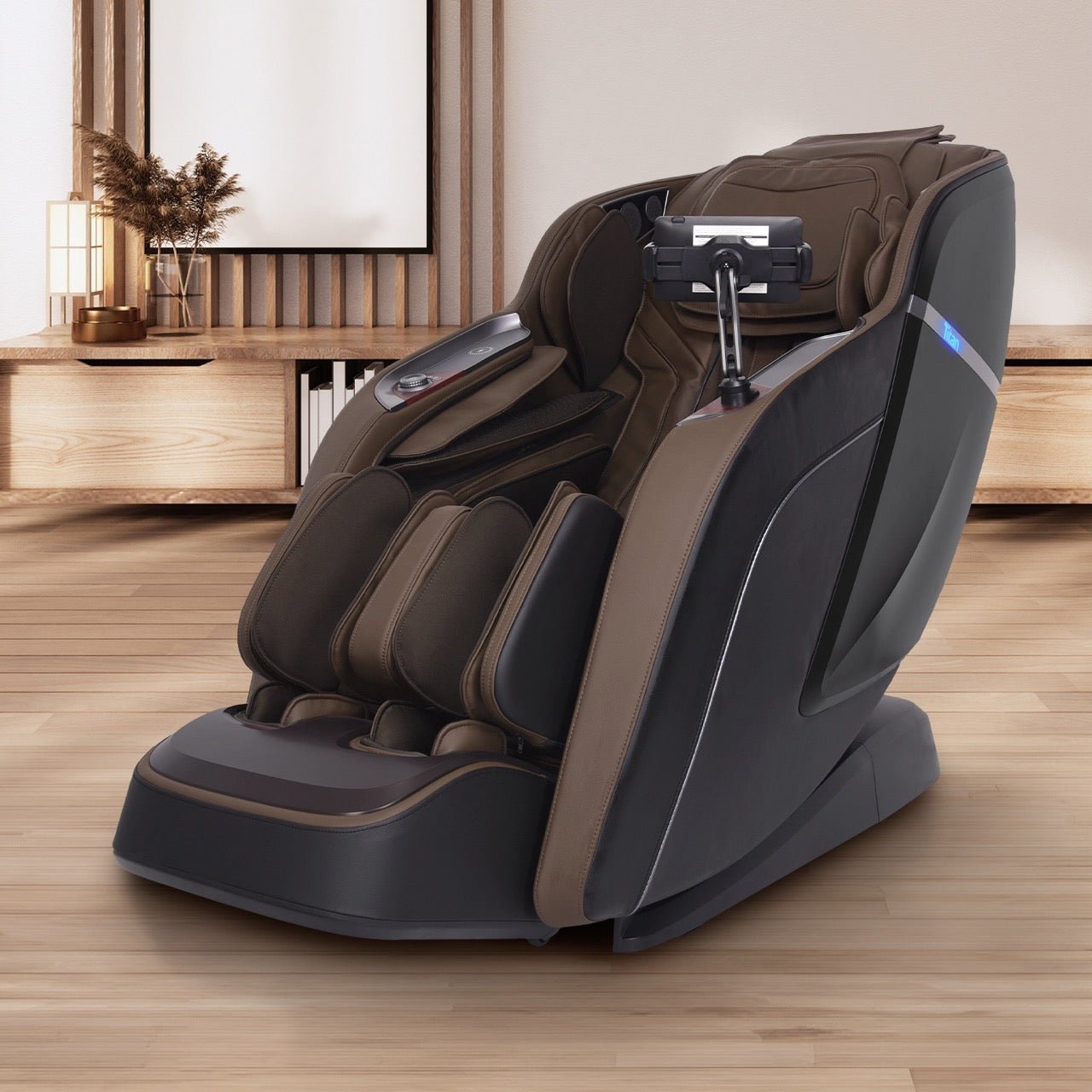 TP-Ronin 4D Massage Chair - SL-Track, Zero Gravity, Full Body Air Compression, Heat Therapy & Bluetooth