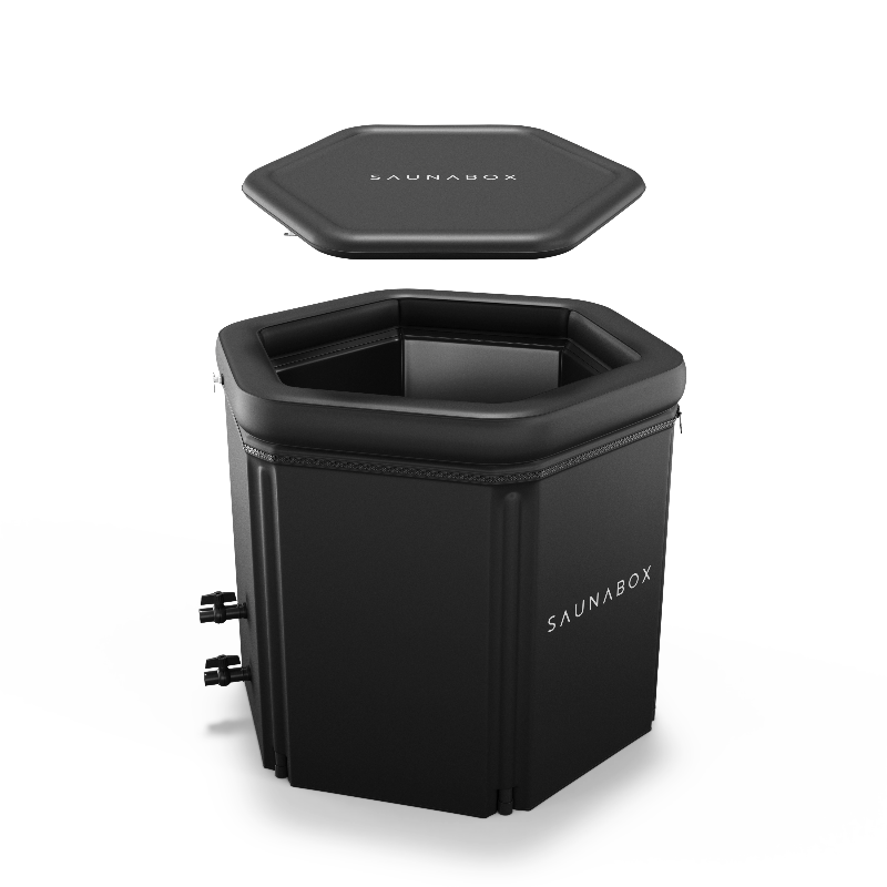 SAUNABOX PlungeBox PRO – Enhanced Insulated Cold Immersion Tub