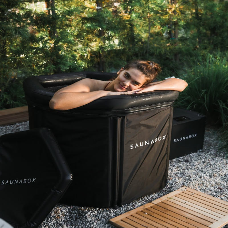 SAUNABOX PlungeBox PRO – Enhanced Insulated Cold Immersion Tub