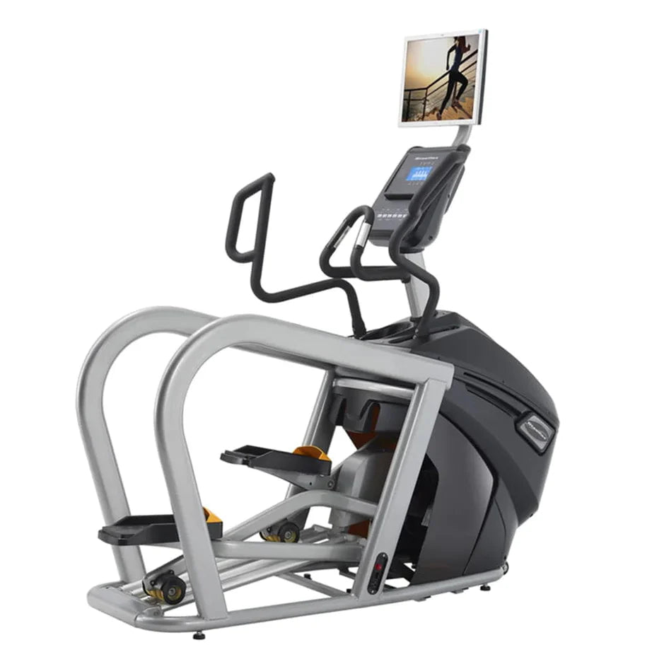 FMI Steelflex PE10 Incline Elliptical | 23" Stride | 30 Resistance Levels | Adjustable Incline | Commercial-Grade
