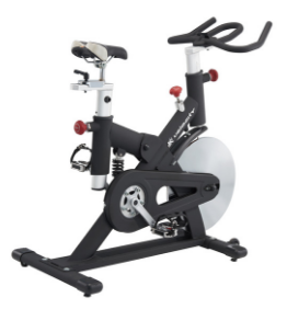 FMI Fitnex X Velocity Indoor Cycle | 44 lb Flywheel | Belt Drive | Adjustable Seat | 350 lb Capacity