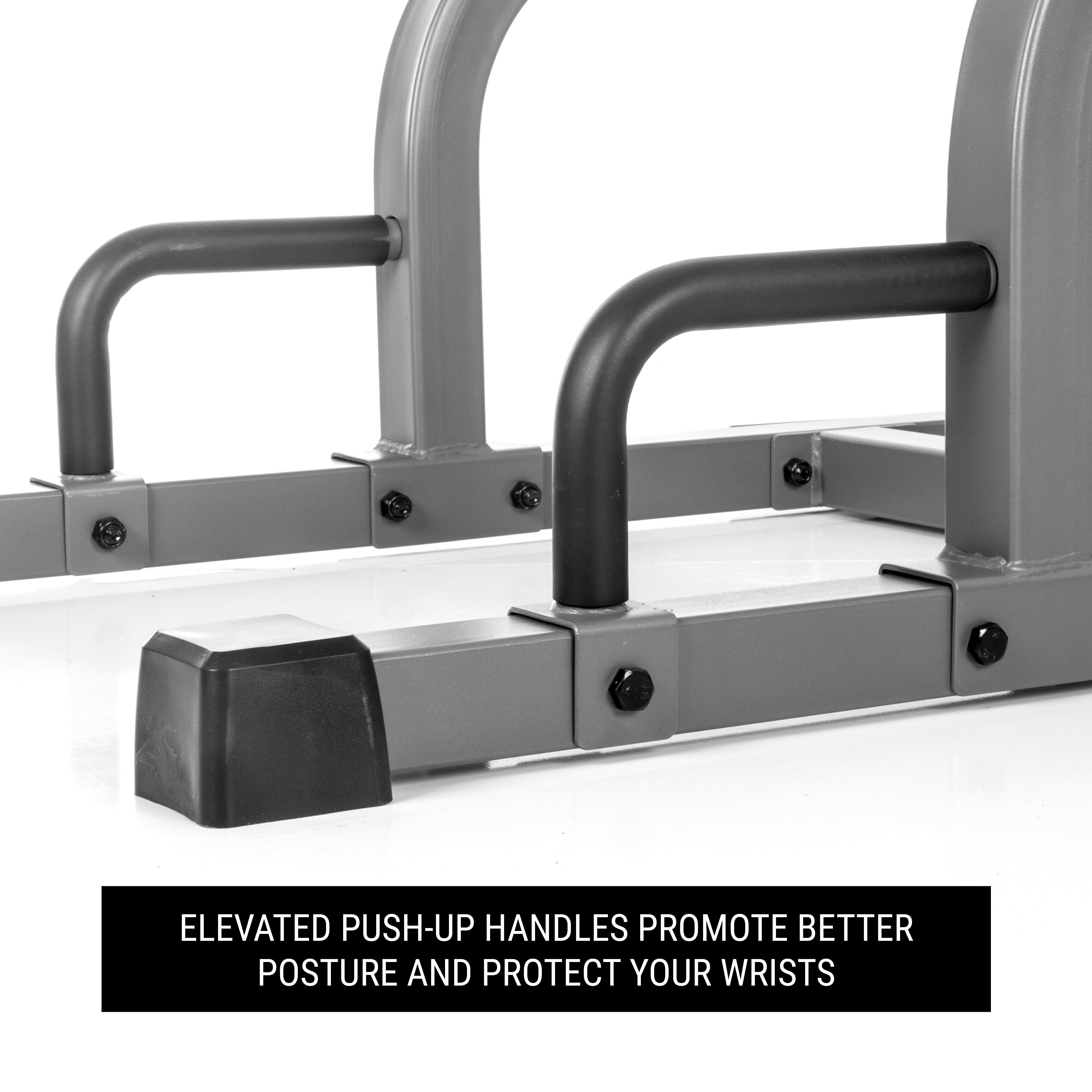 XMARK Captain’s Chair Leg Raise w/ Dip Stand & Push Up Station