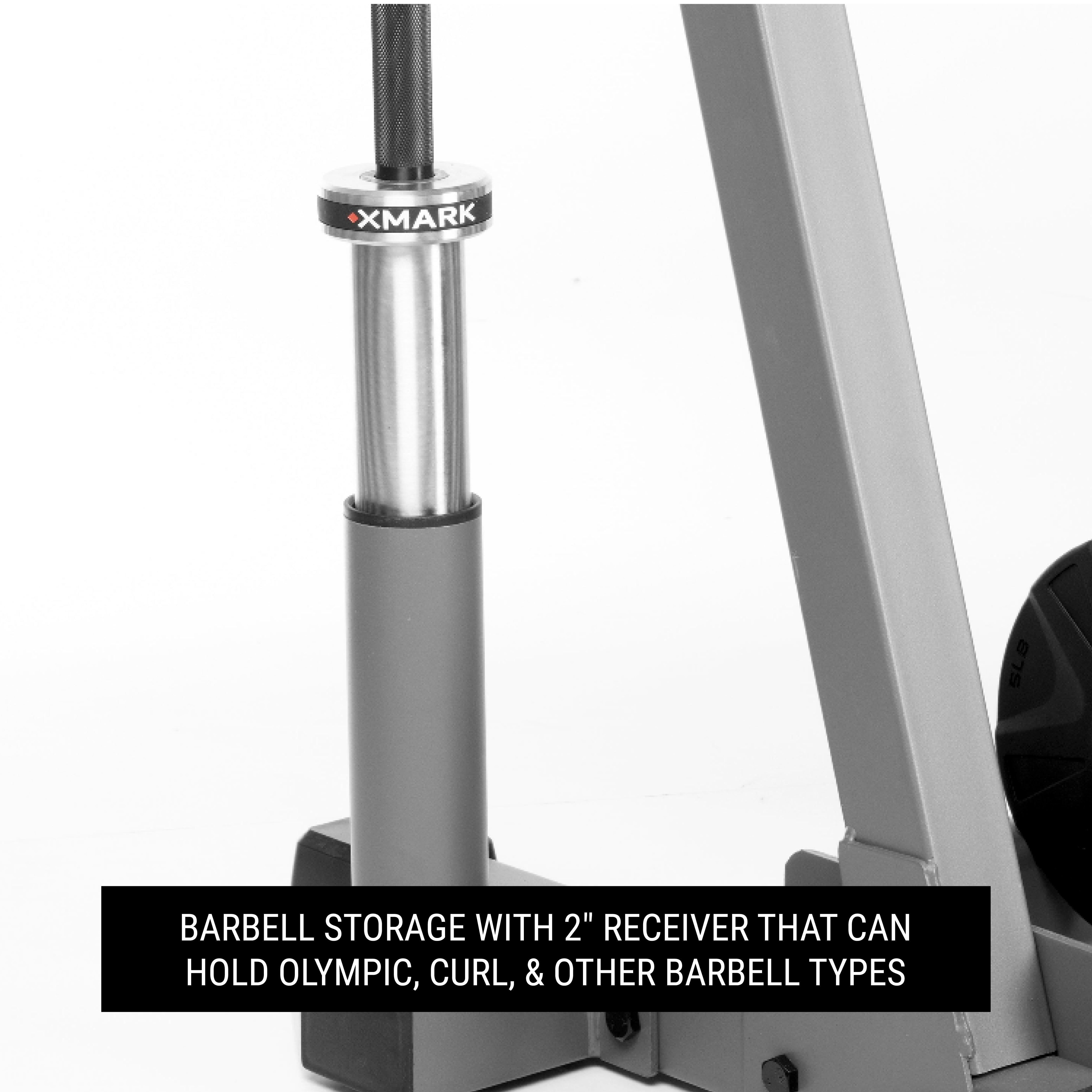 XMARK All-In-One Storage Solution, Dumbbells, Weight Plates and Barbells