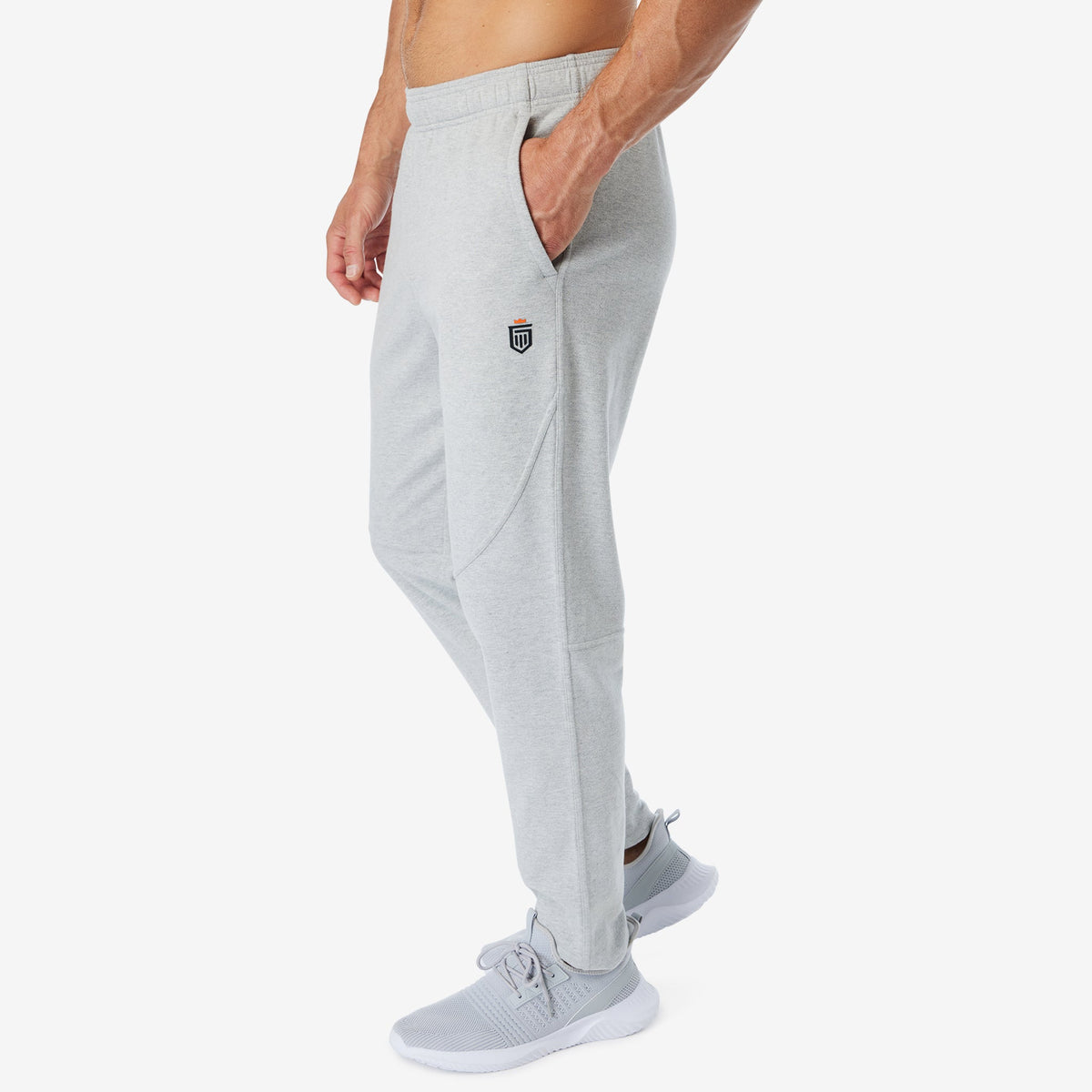 Greatness Wins Men's All-Purpose Essential Jogger | Athletic Gray Heather