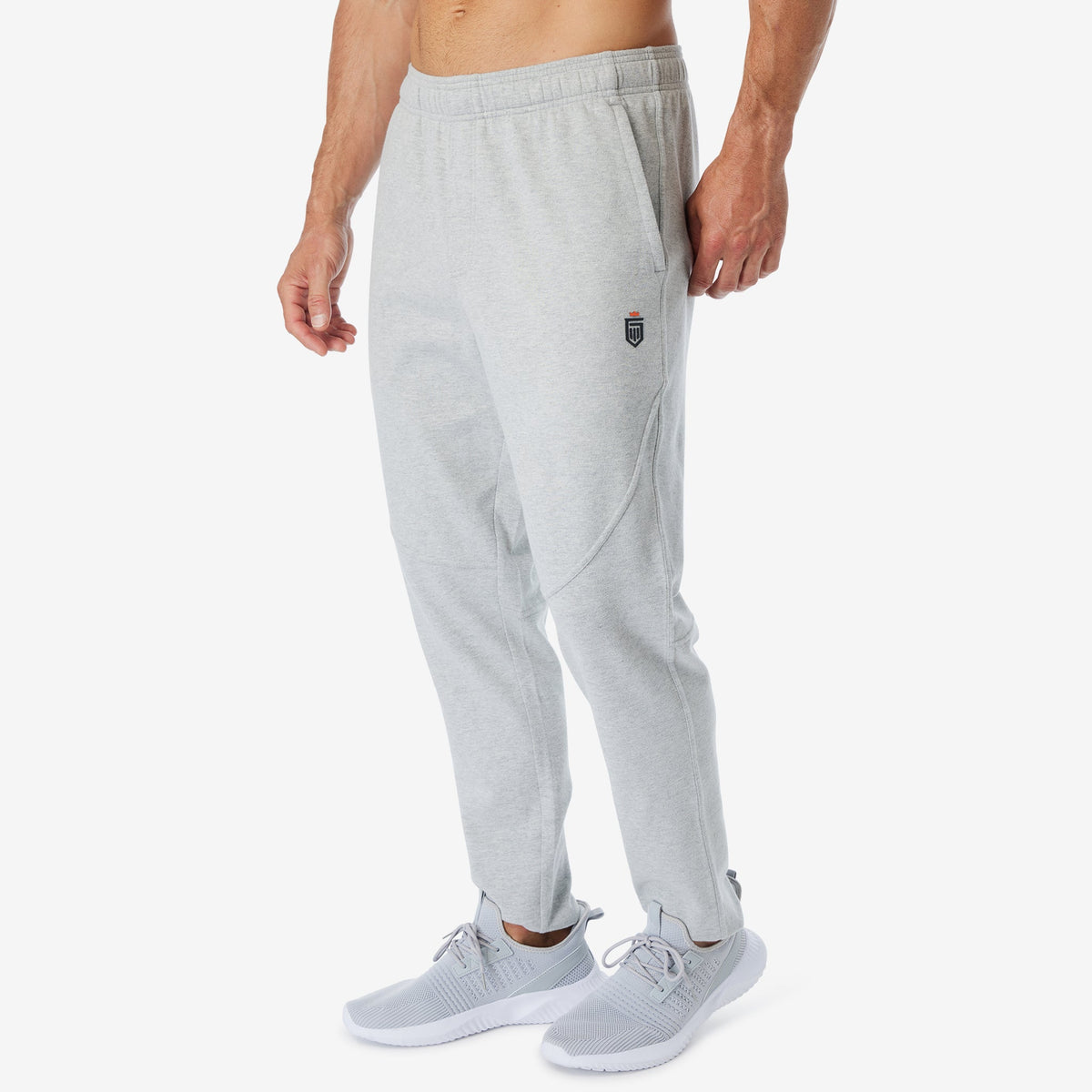 Greatness Wins Men's All-Purpose Essential Jogger | Athletic Gray Heather
