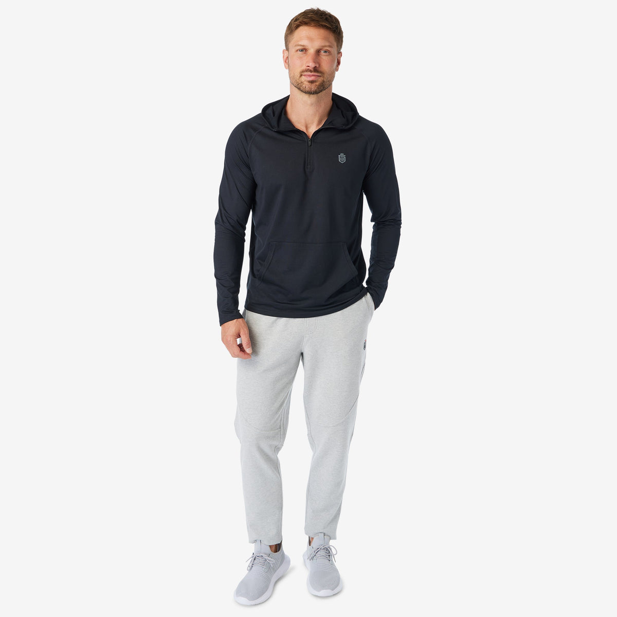 Greatness Wins Men's All-Purpose Essential Jogger | Athletic Gray Heather