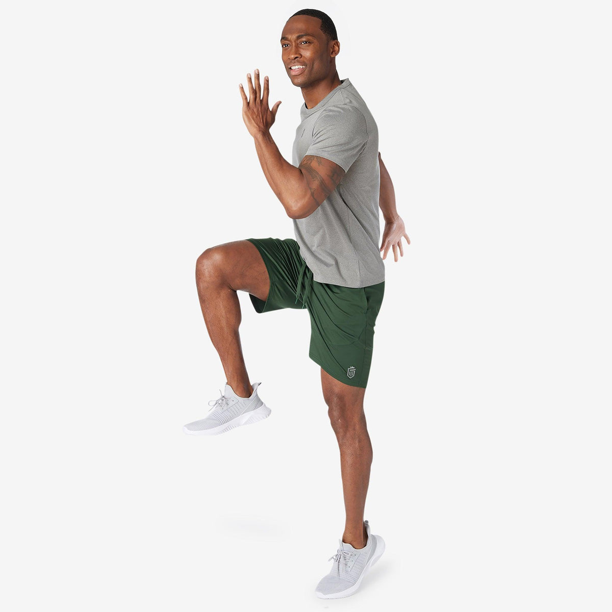 Greatness Wins Men's All-Purpose Essential Short | Dark Pine