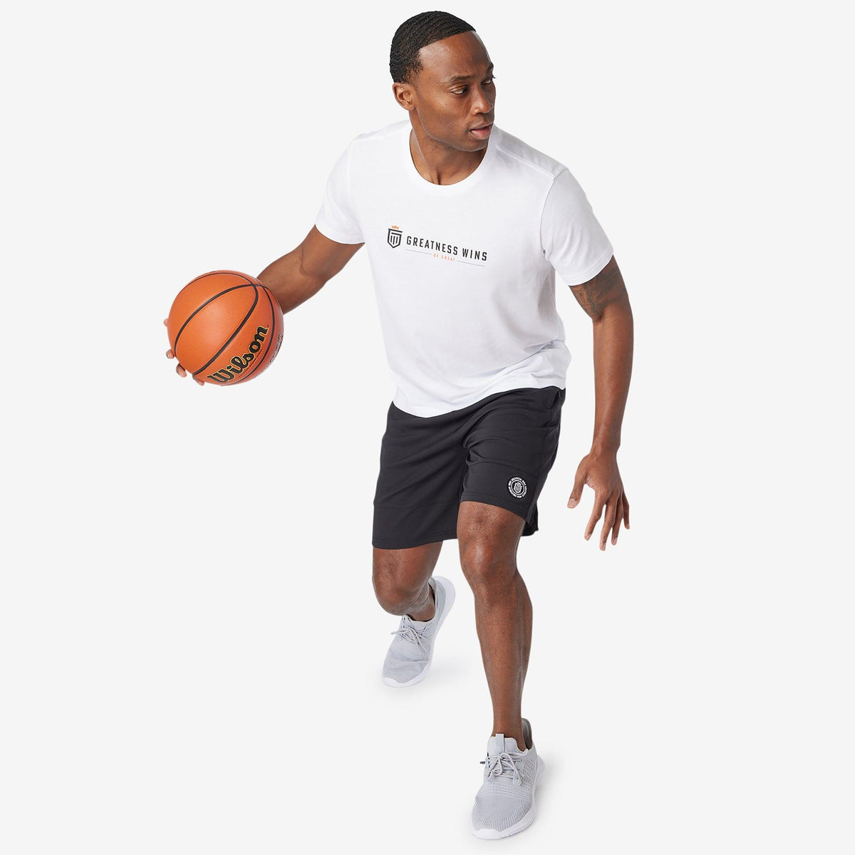 Greatness Wins Men's All-Purpose Progression Short | Black
