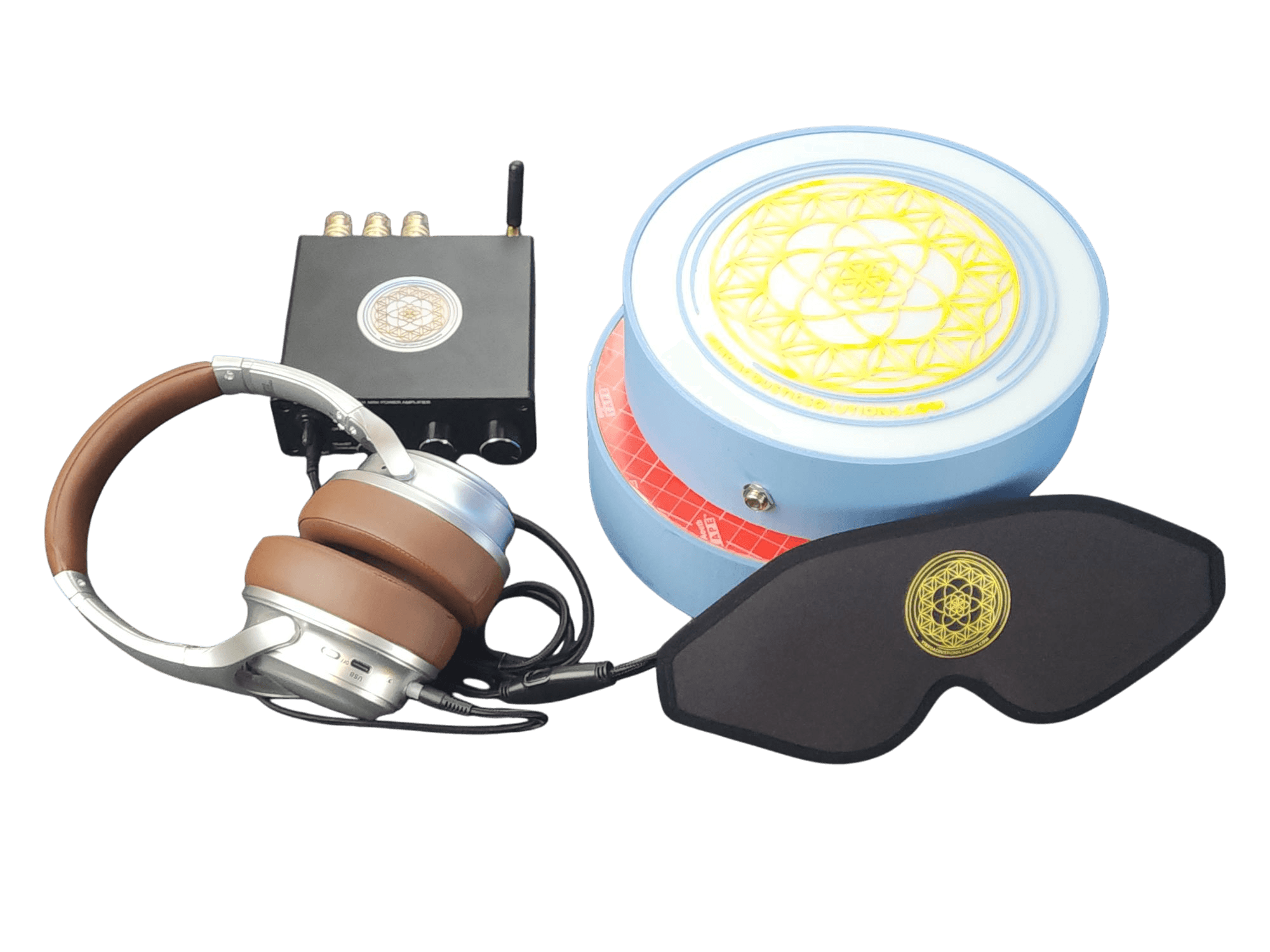 Universal Vibroacoustic Table Attachment - Professional Sound & Vibration Therapy System for Massage Tables