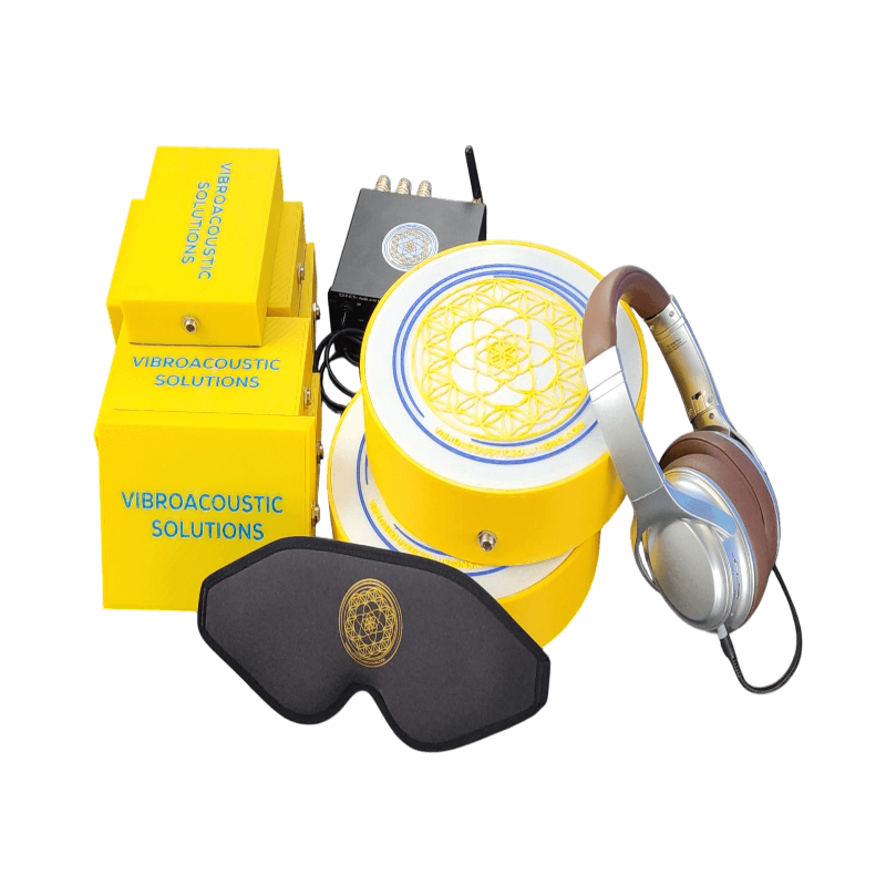 Universal Vibroacoustic Table Attachment - Professional Sound & Vibration Therapy System for Massage Tables