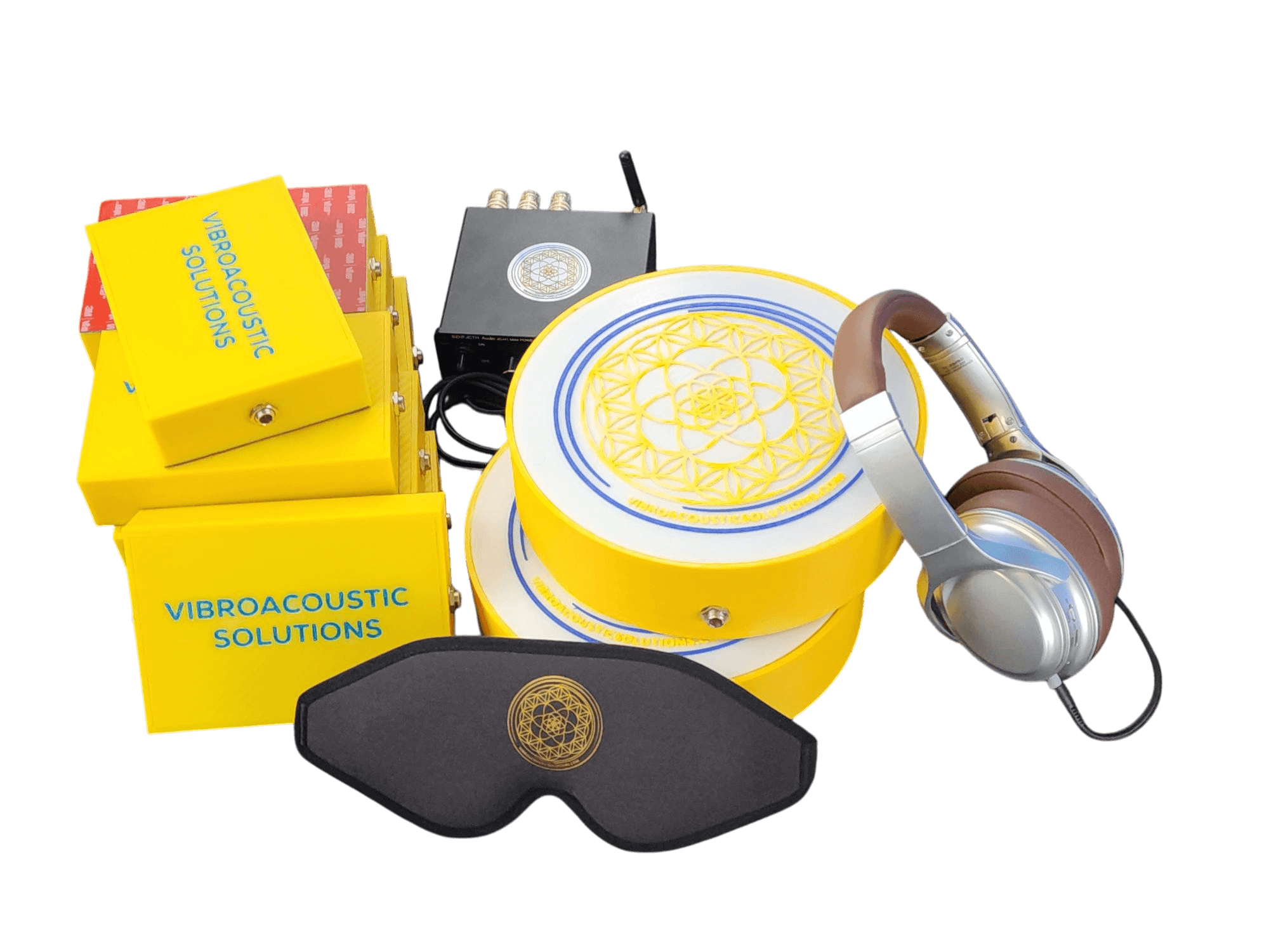 Universal Vibroacoustic Table Attachment - Professional Sound & Vibration Therapy System for Massage Tables