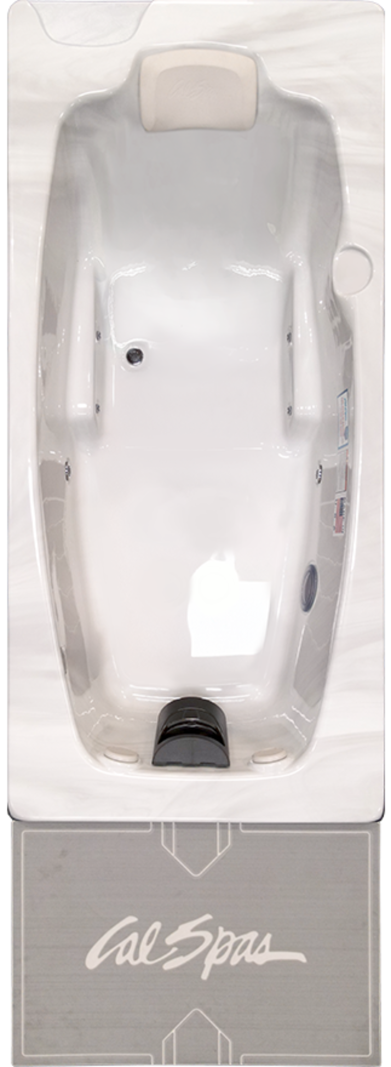 Cal Spas The Chill Spa Patio Chill – 1 Person Cold-Plunge Spa, 120 V Operation, Indoor/Outdoor Use