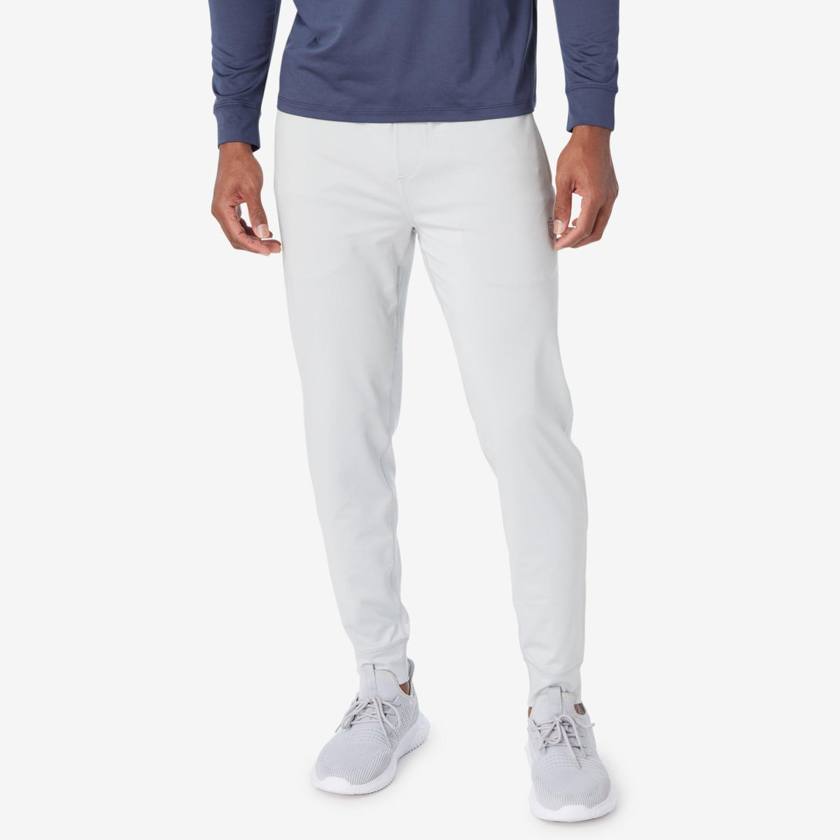 Greatness Wins Men's Core Tech Jogger | Ash Gray