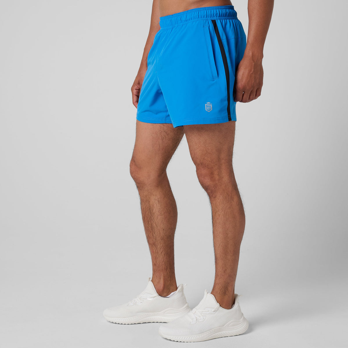 Greatness Wins Men's Core Tech 5" Short | Sonic Blue