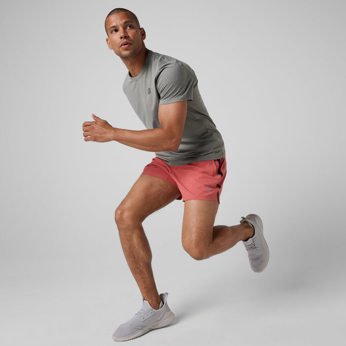 Greatness Wins Men's Core Tech 5" Short | Faded Red