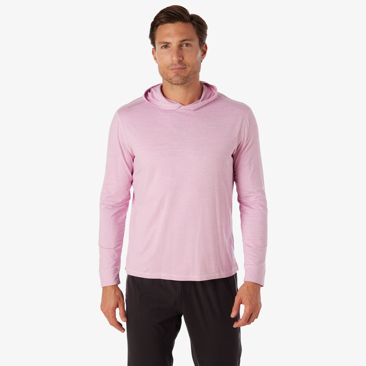 Greatness Wins Men's Core Tech T-Shirt Hoodie | Pink