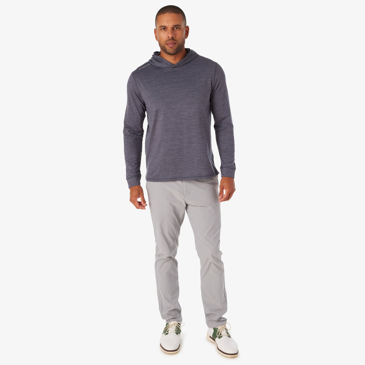 Greatness Wins Men's Core Tech T-Shirt Hoodie | Navy