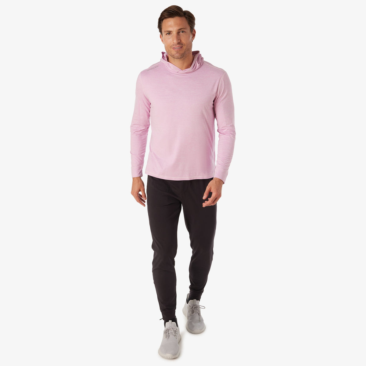 Greatness Wins Men's Core Tech T-Shirt Hoodie | Pink