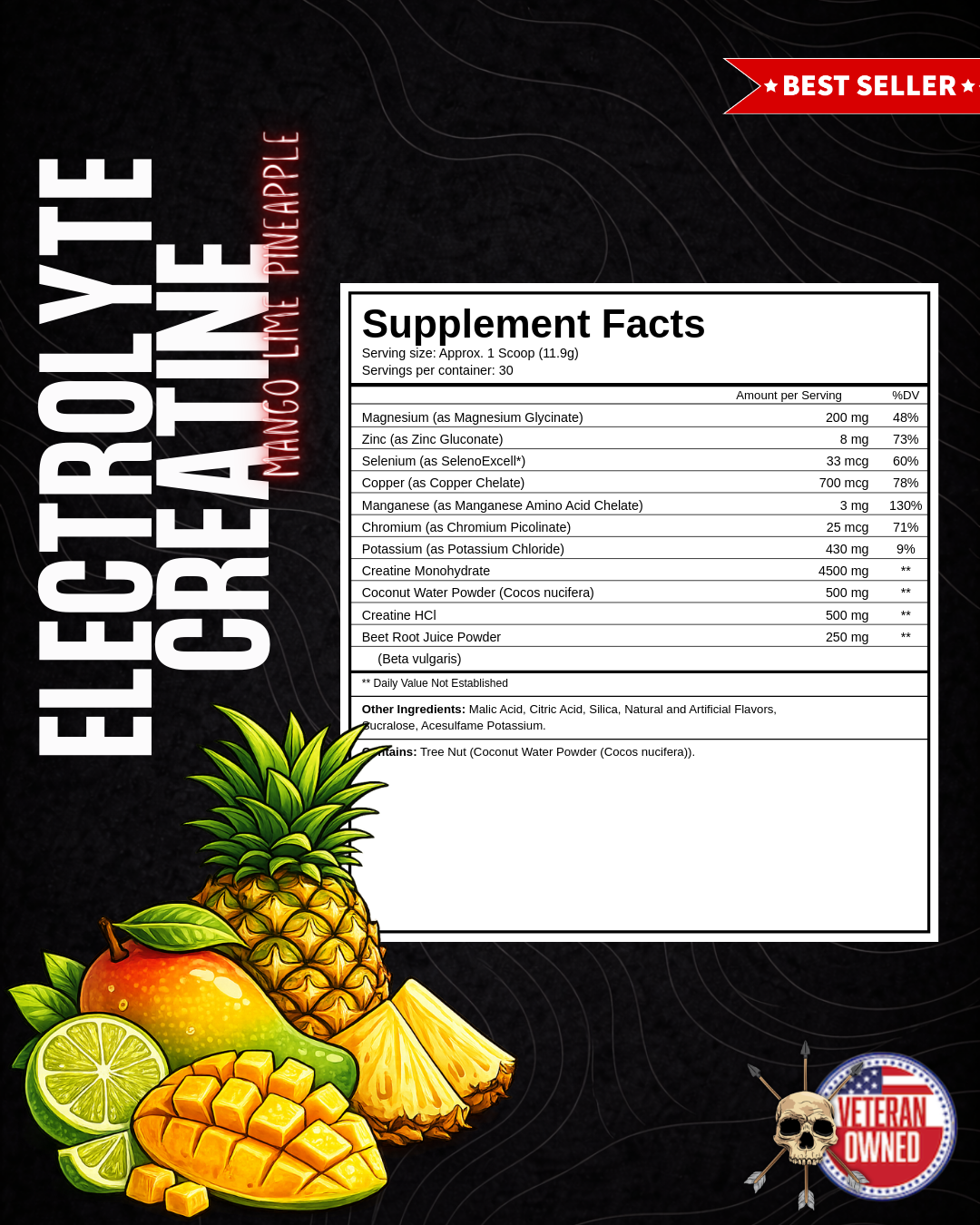 Alpha Country Creatine & Electrolytes