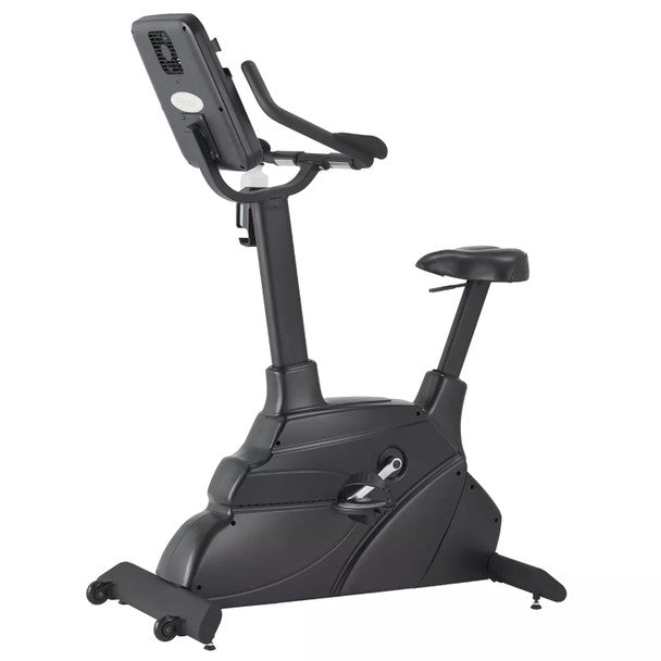 FMI Fitnex B65 Upright Bike | 24 Resistance Levels | Self-Powered | 7.5" LCD Display | 400 lb Capacity