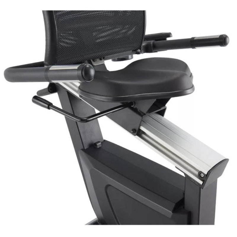 FMI Fitnex R65 Recumbent Bike | 24 Resistance Levels | Self-Powered | 7.5" LCD Display | 400 lb Capacity