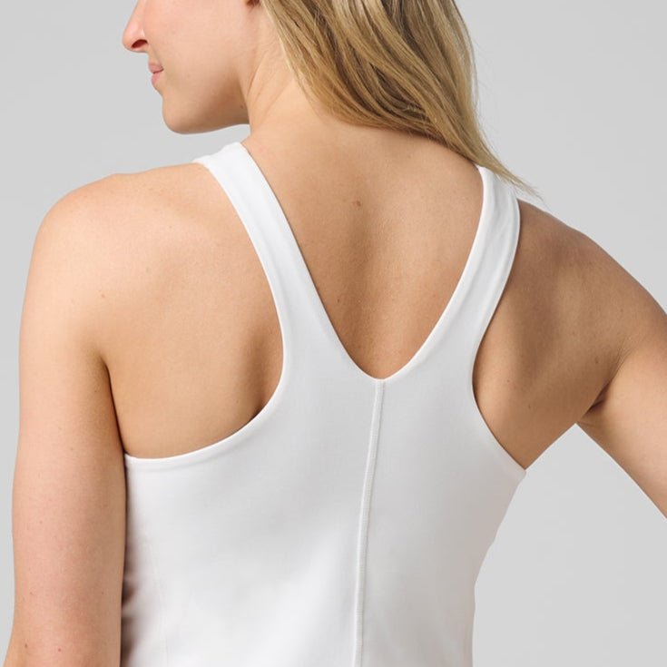 Greatness Wins Women's Full Motion Tank - B-C | Soft White