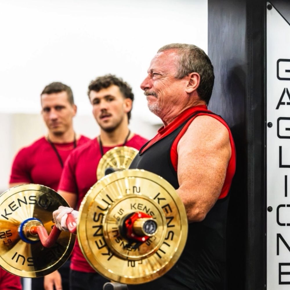 Calibrated Gold Weight Plates (LBS)