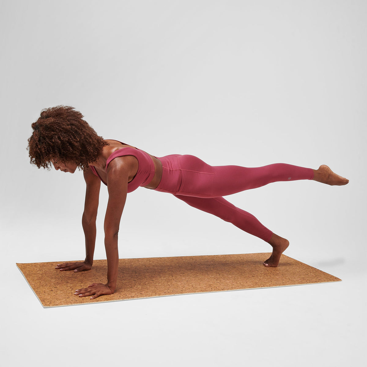Greatness Wins Women's High Waist Essential Legging | Plum