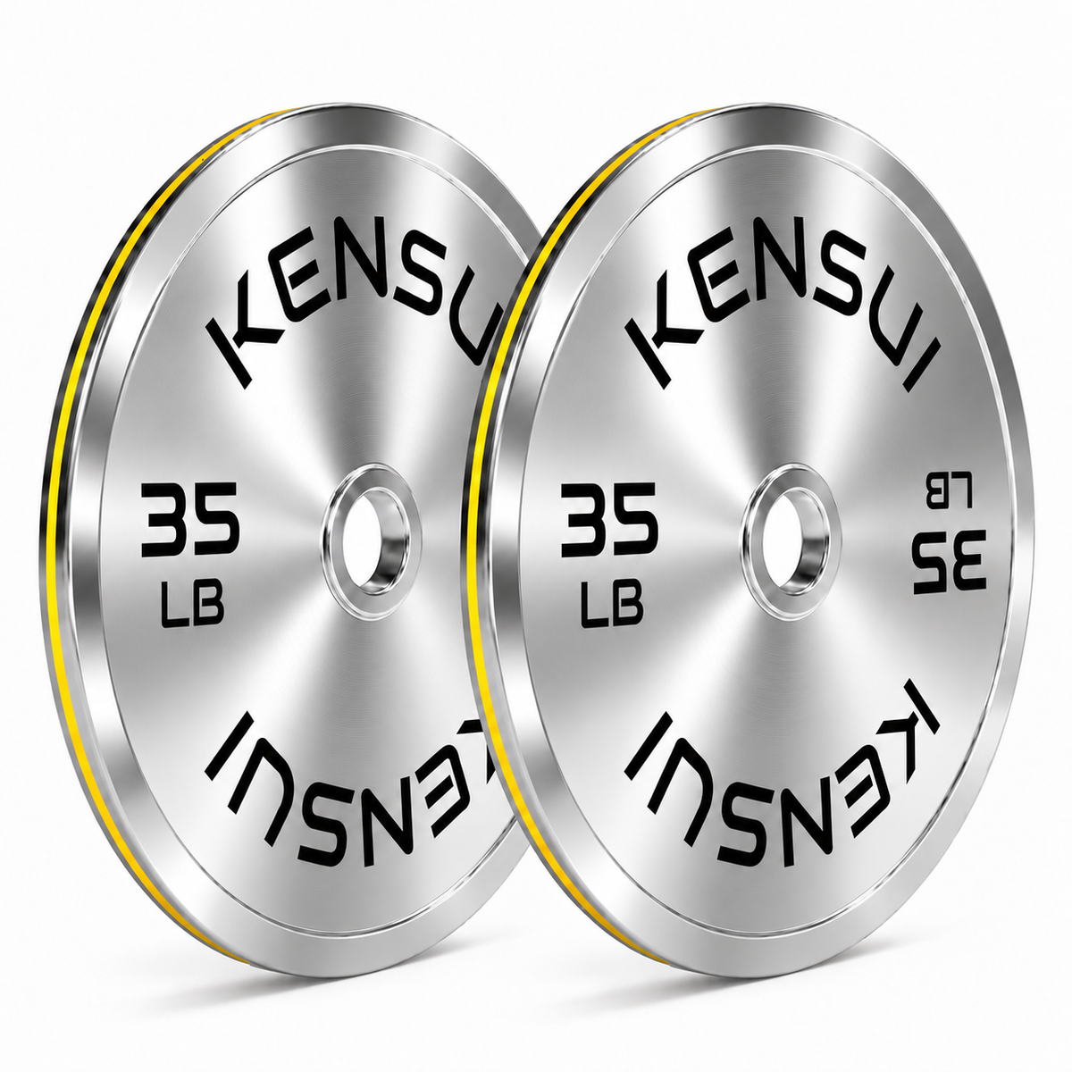 Calibrated Chrome Weight Plates (LBS)