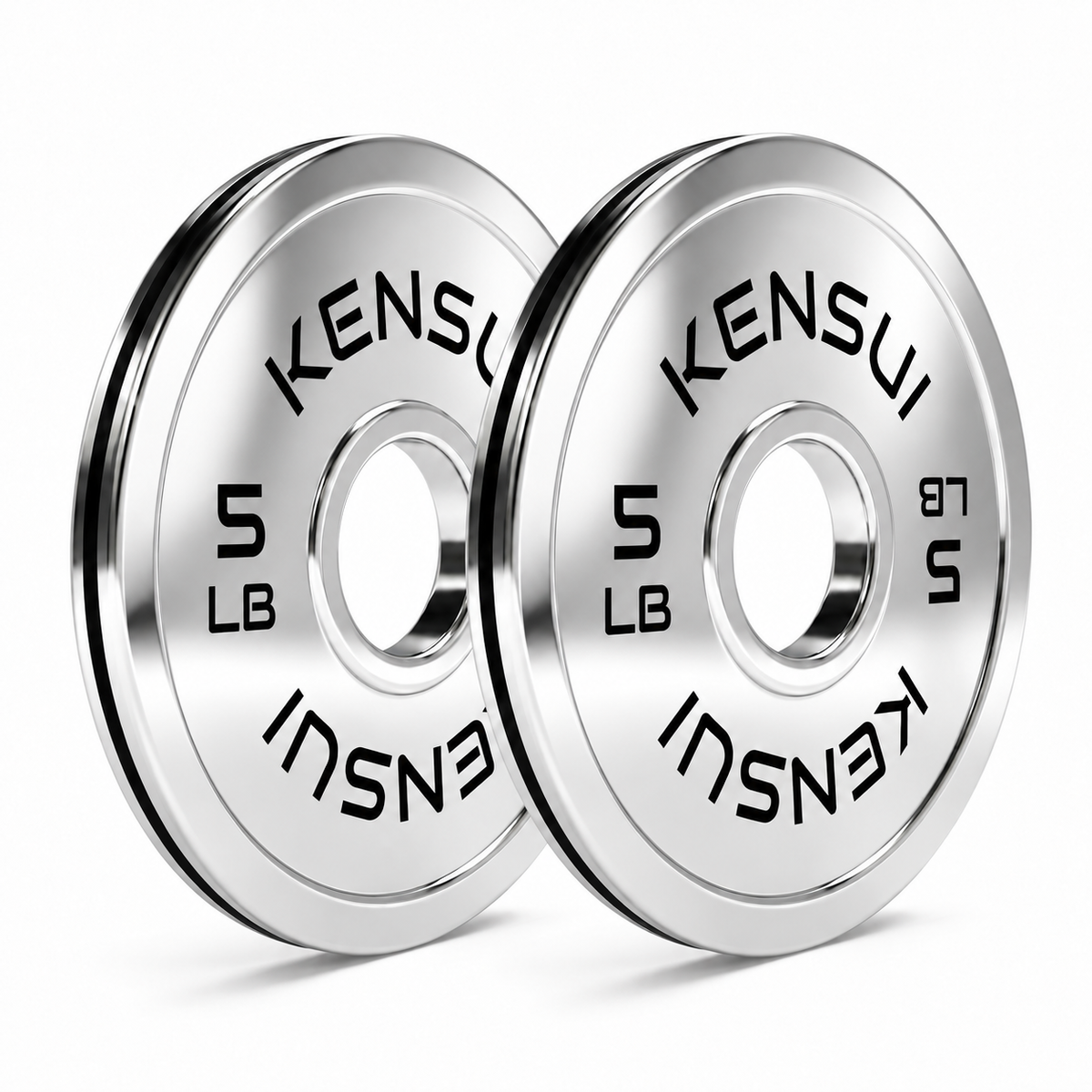 Calibrated Chrome Weight Plates (LBS)