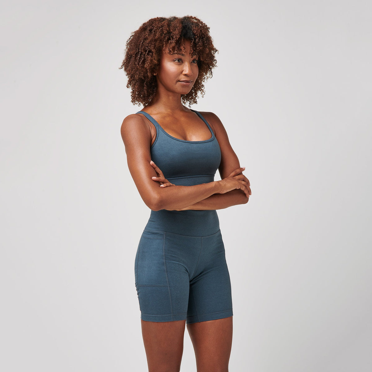 Greatness Wins Women's Kissing Strap Bra | Dark Sky
