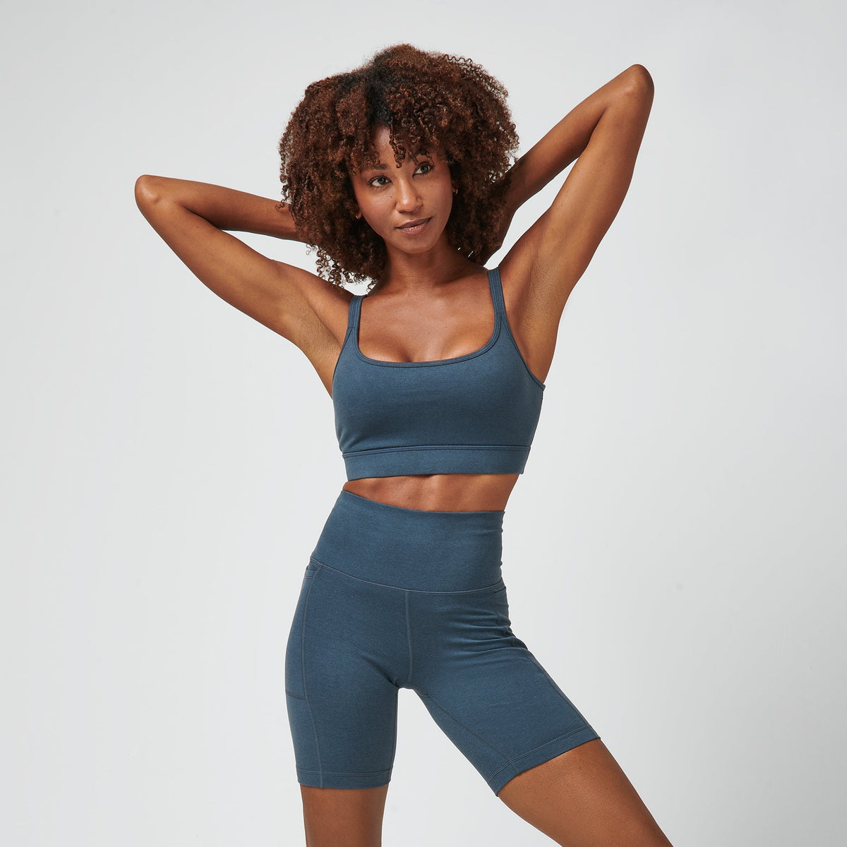 Greatness Wins Women's Kissing Strap Bra | Dark Sky